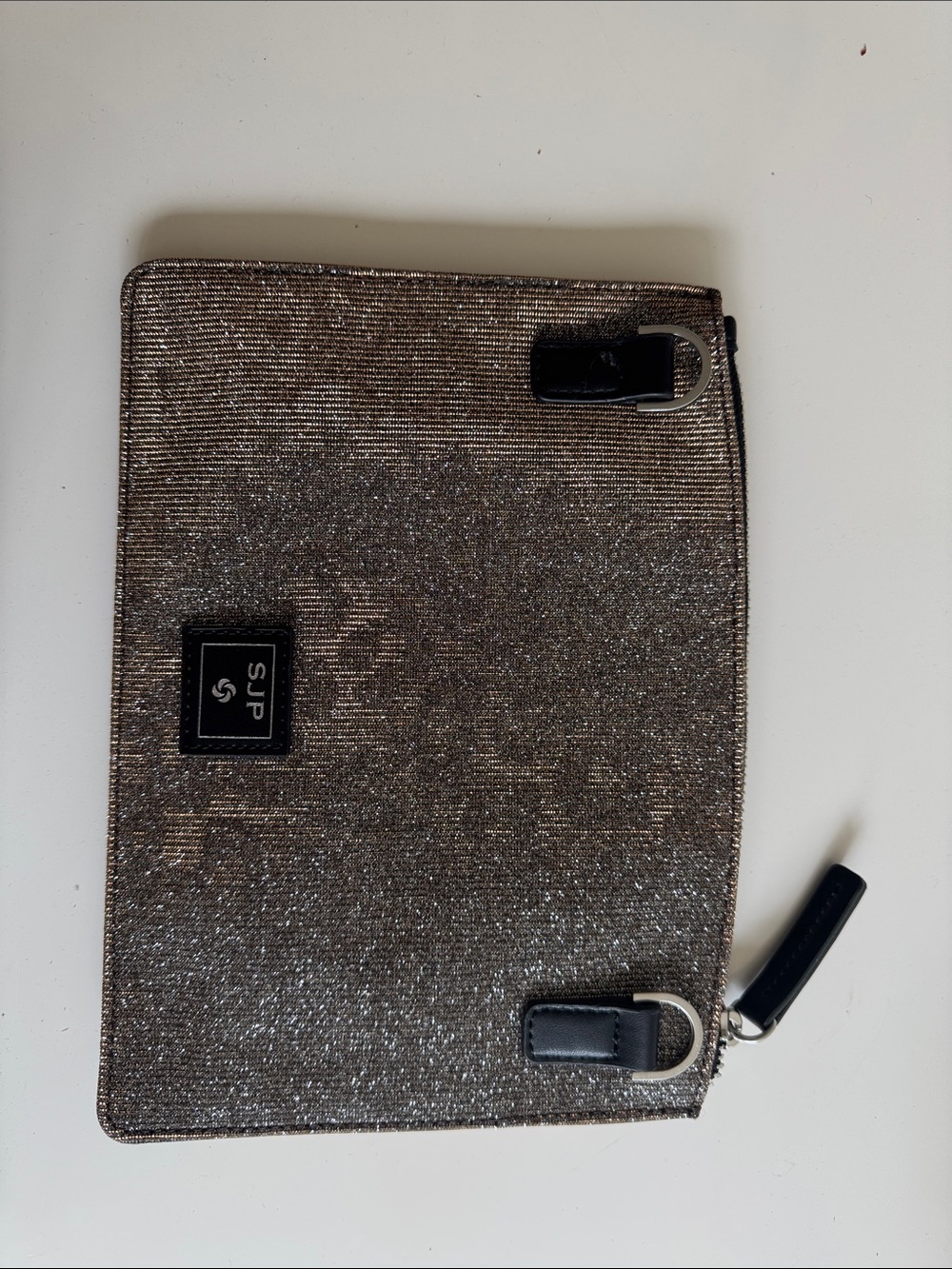 SJP Metallic Sparkle Clutch Pouch